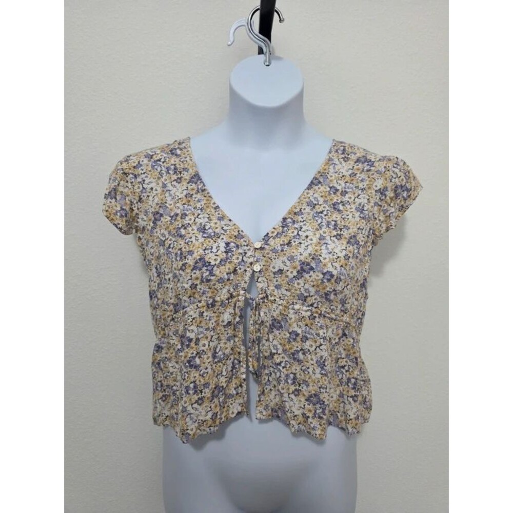 Wild fable floral over shirt xxl